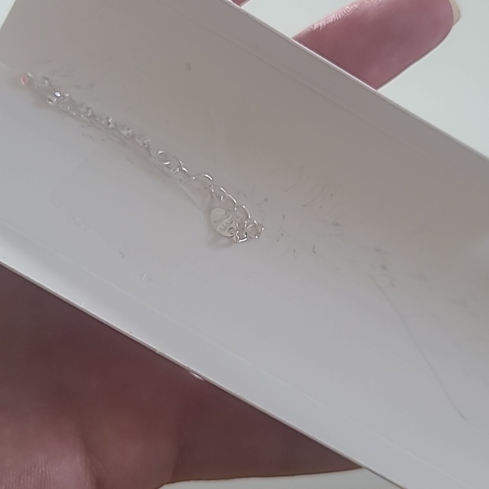 Argento Vivo Silver Anklet - Picture 4 of 5